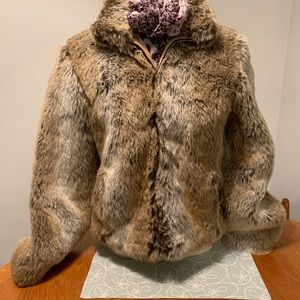 Le Chateau faux fur ladies jacket NWOT